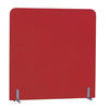 Curved SpaceDividers-Dividers, Millhouse, Wellbeing Furniture-1000mm(w) X 900mm(h)-Red-8210-8120-C076-Learning SPACE