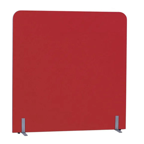 Curved SpaceDividers-Dividers, Millhouse, Wellbeing Furniture-1000mm(w) X 900mm(h)-Red-8210-8120-C076-Learning SPACE