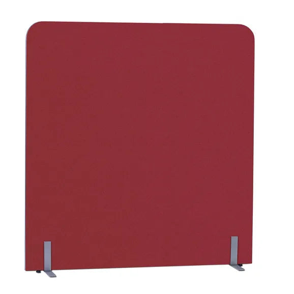 Curved SpaceDividers, 1000mm(w) X 900mm(h) Maroon Learning SPACE