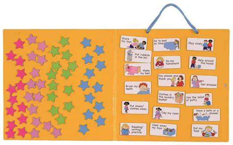 Magnetic Reward Star Chart, Learning SPACE
