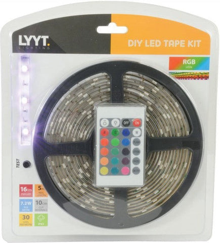 DIY LED Tape - 3m Multi Coloured Lighting-AllSensory,Chill Out Area,Lyyt Lights,Sensory Ceiling Lights,Stock,Teenage Lights,Visual Sensory Toys-Learning SPACE