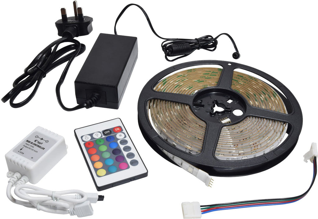 DIY LED Tape - 5m Multi Coloured Lighting-AllSensory,Chill Out Area,Lyyt Lights,Sensory Ceiling Lights,Stock,Teenage Lights,Visual Sensory Toys-Learning SPACE