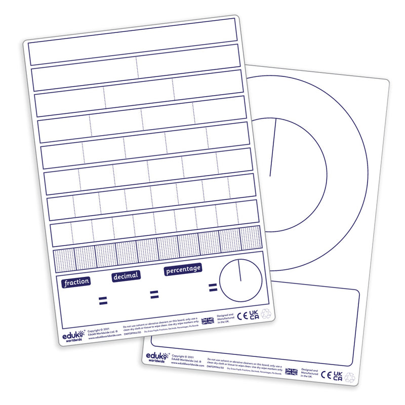 Fraction Decimal Percentage Group Pack, Learning SPACE