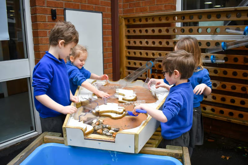 Damming Station - Water Exploration Play Unit, Learning SPACE