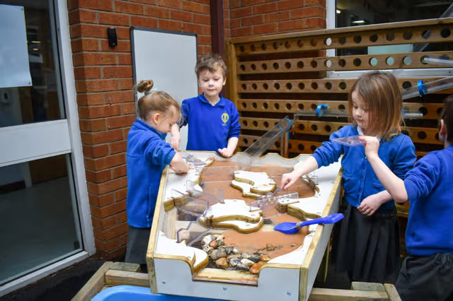 Damming Station - Water Exploration Play Unit, Learning SPACE