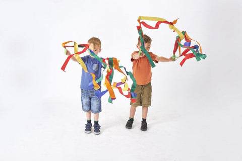 Dancing Ribbons Pk6 - For Movement and Dance-Additional Need,Calmer Classrooms,EDX,Exercise,Gross Motor and Balance Skills,Stock-Learning SPACE