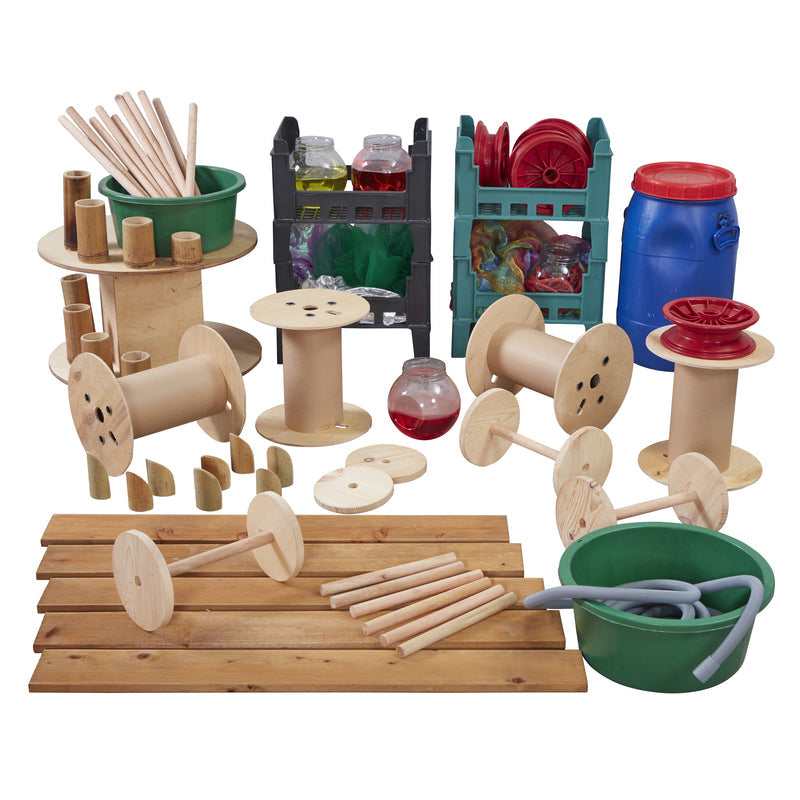 Deconstructed Role Play Set (60+ Items)-Cosy Direct, Imaginative Play, Outdoor Play, Outdoor Toys & Games, Role Play-Learning SPACE