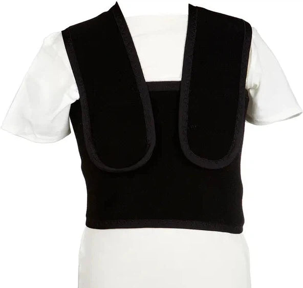 Deep Pressure Compression Vest-AllSensory,Autism,Calming and Relaxation,Helps With,Matrix Group,Neuro Diversity,Proprioceptive,Sensory Direct Toys and Equipment,Sensory Processing Disorder,Sensory Seeking,Teen Sensory Weighted & Deep Pressure,Teenage & Adult Sensory Gifts,Weighted & Deep Pressure-VAT Exempt-Small-SDDPV05BLKS-Learning SPACE