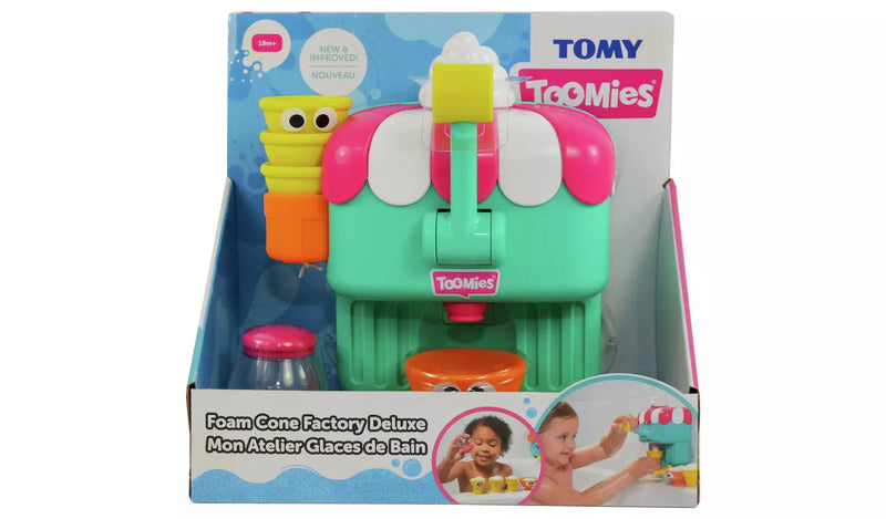 Deluxe Foam Cone Factory Bath Toy, Learning SPACE