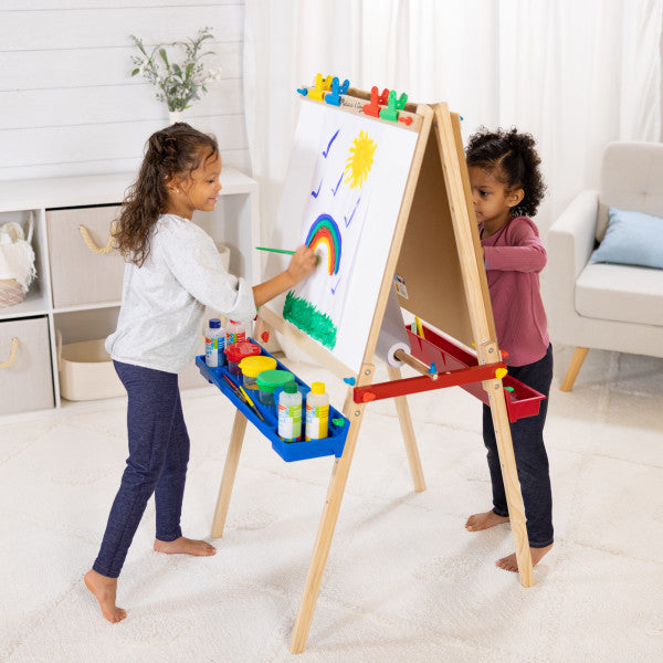 Deluxe Standing Art Easel – Inspire Creativity from Every Angle!, Learning SPACE