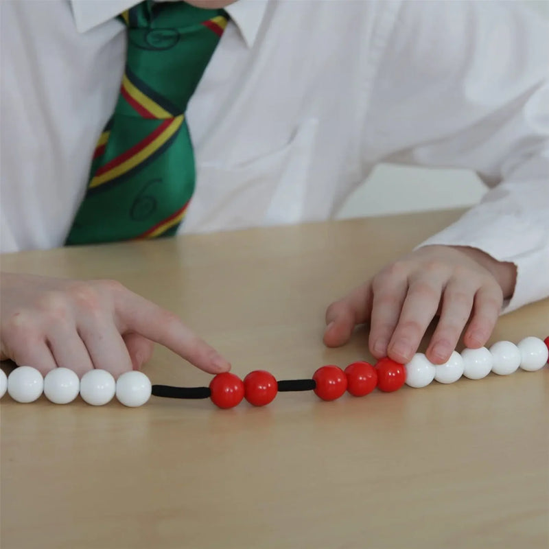 Student 1–20 Bead Strings – Set of 10, Maths Toys Learning SPACE