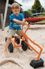 Digger with Wheels-Early Years. Ride On's. Bikes. Trikes, Messy Play, Outdoor Sand & Water Play, Outdoor Sand Pits, Outdoor Toys & Games, Ride On's. Bikes & Trikes, Sand, Sand & Water, Small Foot Wooden Toys, Strength & Co-Ordination-Learning SPACE