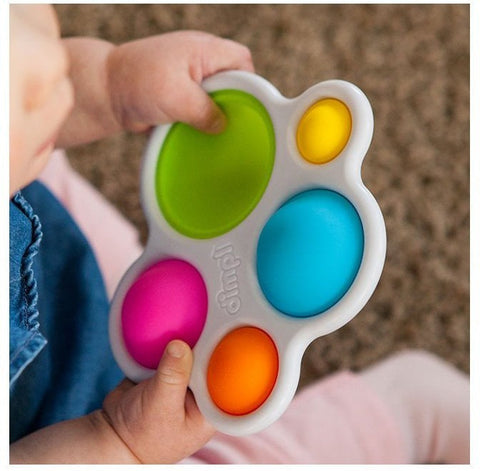 Dimpl - Fidget Buttons for Little Fingers-ADD/ADHD, AllSensory, Early Years Sensory Play, Fat Brain Toys, Fidget, Helps With, Neuro Diversity, Push Popper, Sensory Seeking, Stock, Tactile Toys & Books-Learning SPACE