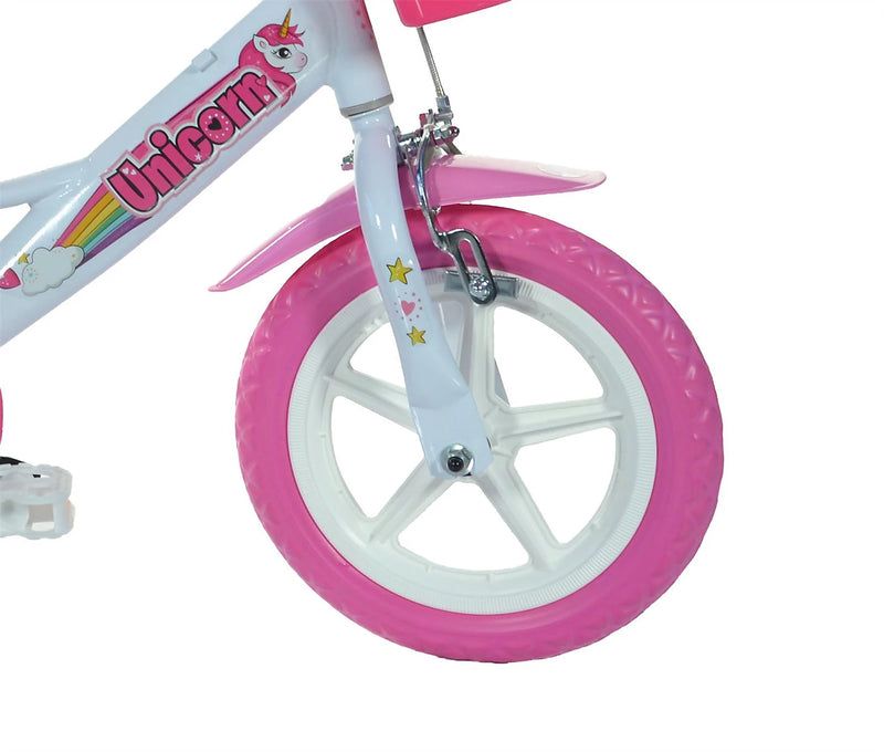 Dino Bikes - Unicorn Bicycle 12", 14", 16", Learning SPACE