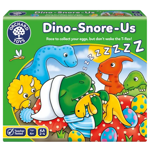 Dino-Snore-Us Game-Dinosaurs. Castles & Pirates, Games & Toys, Orchard Toys, Primary Games & Toys, Table Top & Family Games-O18108-Learning SPACE