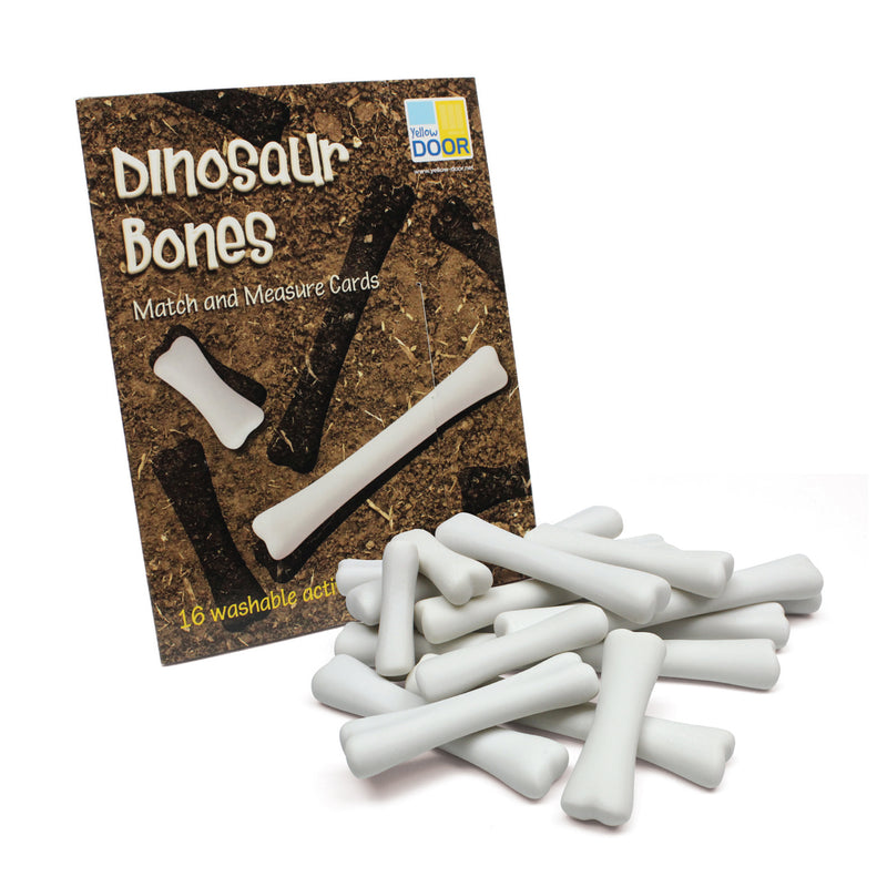 Dinosaur Bones Match and Measure Pack, Sensory toy Learning SPACE