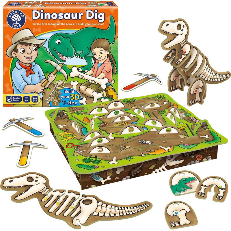 Dinosaur Dig - Finding Game, Learning SPACE