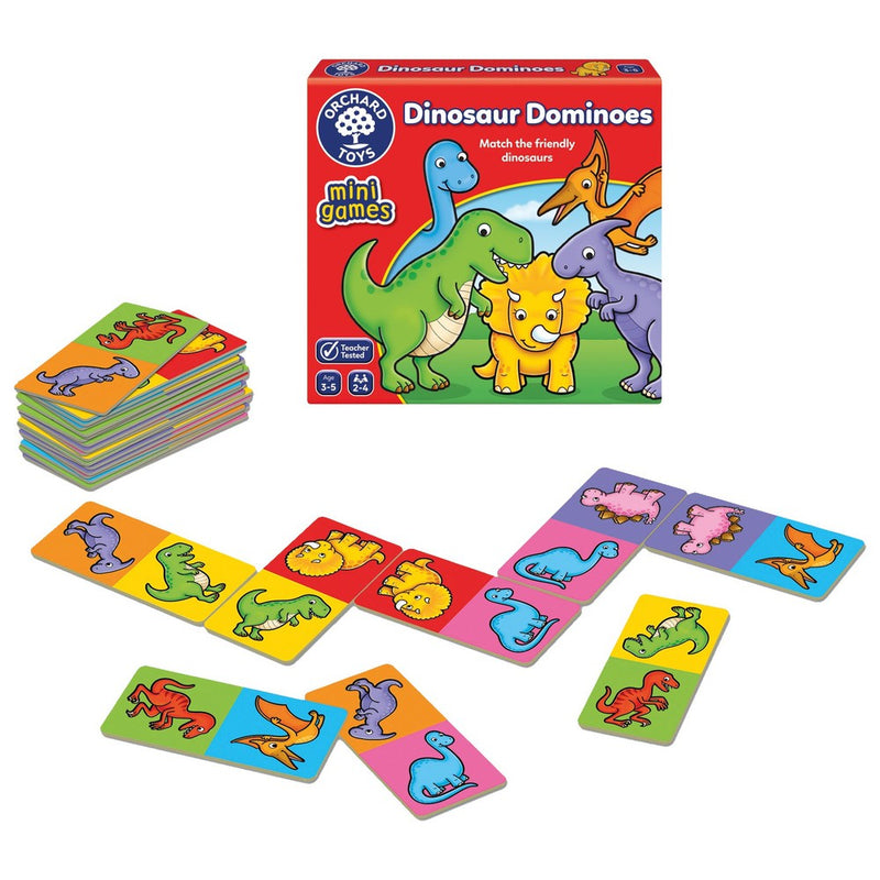 Dinosaur Dominoes Mini Game, Learning SPACE