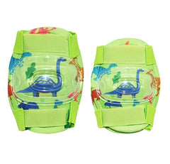 Dinosaur Helmet And Pad Set-Elbow and knee pads, Ozbozz, Ride On's. Bikes & Trikes, Safety, Safety Gear - Helmets-Learning SPACE