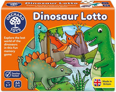 Dinosaur Lotto Game-Dinosaurs. Castles & Pirates,Early years Games & Toys,Early Years Maths,Imaginative Play,Maths,Maths Toys,Memory Pattern & Sequencing,Orchard Toys,Primary Games & Toys,Primary Maths,Stock,Table Top & Family Games-Learning SPACE