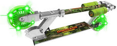 Dinosaur Scooter with 2 Light Up Wheels - Includes Helmet & Pad Set-Calmer Classrooms,Dinosaurs. Castles & Pirates,Early Years. Ride On's. Bikes. Trikes,Exercise,Gifts For 3-5 Years Old,Imaginative Play,Ride & Scoot,Ride On's. Bikes & Trikes,Scooters,Stock,Tobar Toys-Learning SPACE
