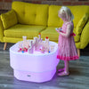Discovery Glow Mini Tuff Table-Fine Motor Skills,Light Box Accessories,Light Boxes,Messy Play,Sensory Light Up Toys,Sensory Room Furniture,Sensory Room Lighting,Tuff Tray,Visual Sensory Toys-Learning SPACE
