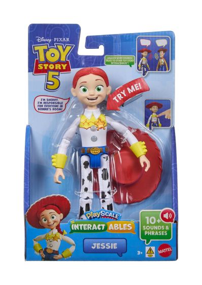 Disney and Pixar Toy Story 5 Interactables Talking Jessie Figure, Learning SPACE