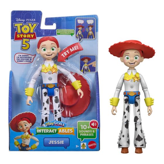 Disney and Pixar Toy Story 5 Interactables Talking Jessie Figure, Learning SPACE