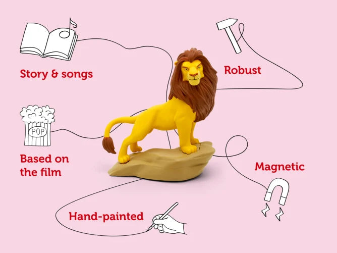 Disney's The Lion King Tonie – Songs & Story Adventure for Toniebox, Learning SPACE