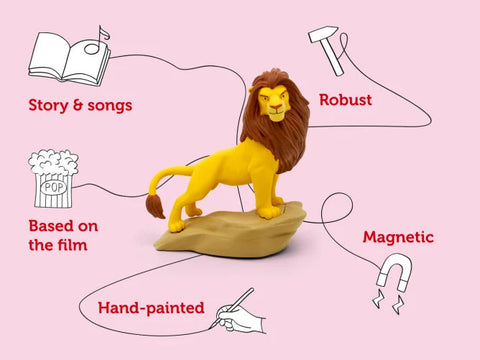 Disney's The Lion King Tonie – Songs & Story Adventure for Toniebox, Learning SPACE