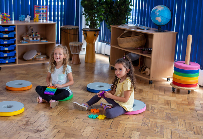 Donut™ Multi-Seat Trolley with 12 Cushions, Learning SPACE
