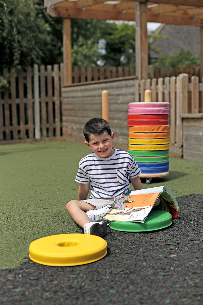 Donut™ Multi-Seat Trolley with 24 Cushions, Learning SPACE