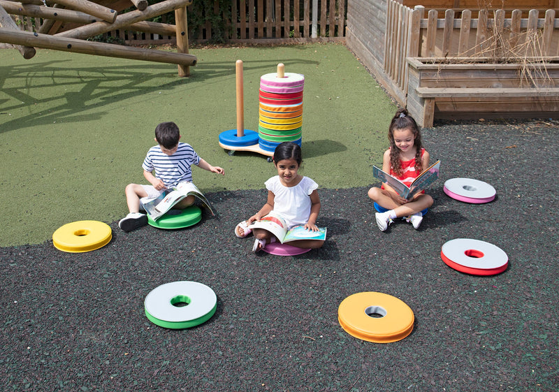 Donut™ Multi-Seat Trolley with 24 Cushions, Learning SPACE