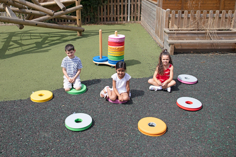 Donut™ Multi-Seat Trolley with 24 Cushions, Learning SPACE