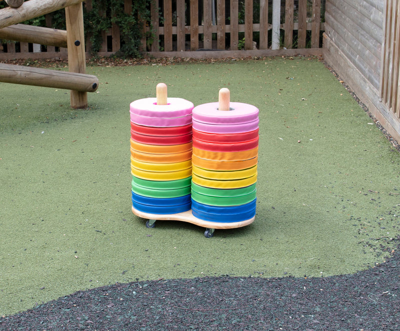 Donut™ Multi-Seat Trolley with 24 Cushions, Learning SPACE