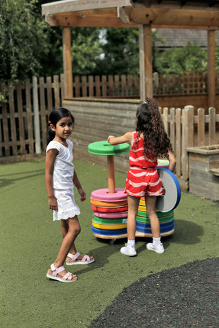 Donut™ Multi-Seat Trolley with 24 Cushions-Classroom Furniture,Classroom Packs,Mats,Mats & Rugs,Sit Mats-Learning SPACE