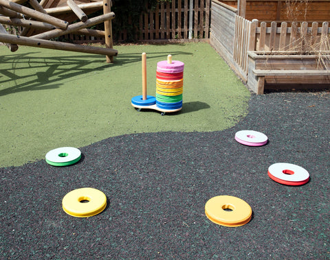 Donut™ Multi-Seat Trolley with 24 Cushions-Classroom Furniture,Classroom Packs,Mats,Mats & Rugs,Sit Mats-Learning SPACE