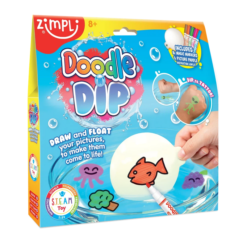Doodle N' Dip Magic Bath Messy Play Game, Learning SPACE
