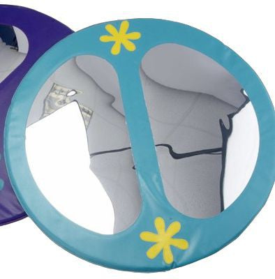 Double Mirror Baby Pad (1.2m dia), Blue Learning SPACE