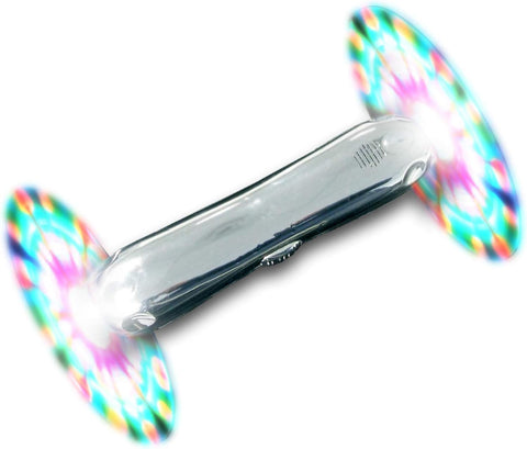 Double Rainbow Spinner Sensory Light Up Toy-Den Accessories,Sensory Light Up Toys,Visual Fun,Visual Sensory Toys-Learning SPACE