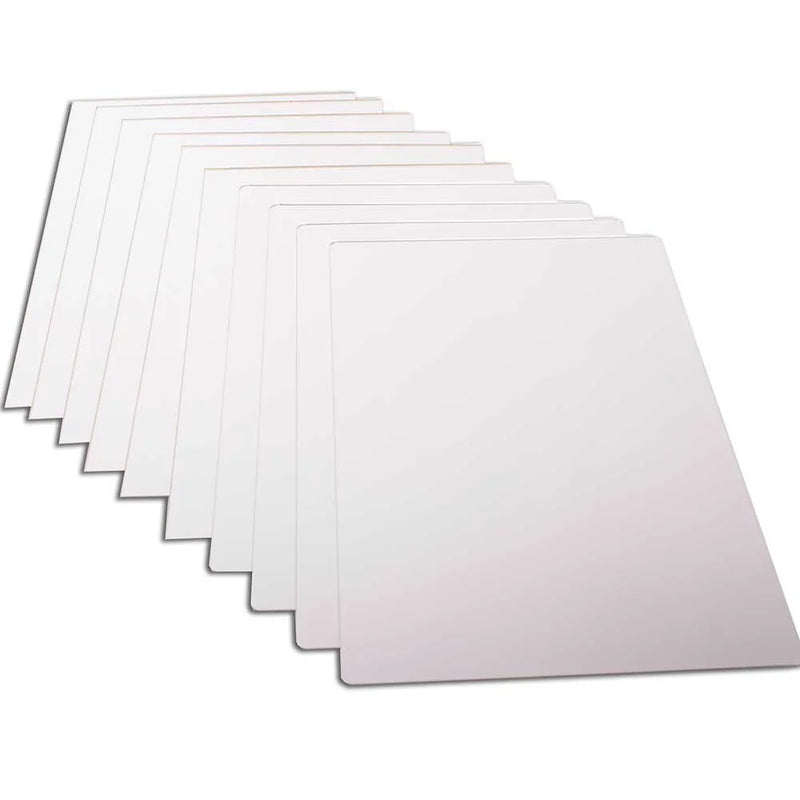 Double Sided Plastic Mirrors 150x100mm Pack of 10, Learning SPACE