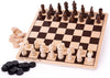 Draughts and Chess Set-Bigjigs Toys,Games & Toys,Primary Games & Toys,SCOTEXCEL,Stock,Table Top & Family Games,Teen Games-Learning SPACE