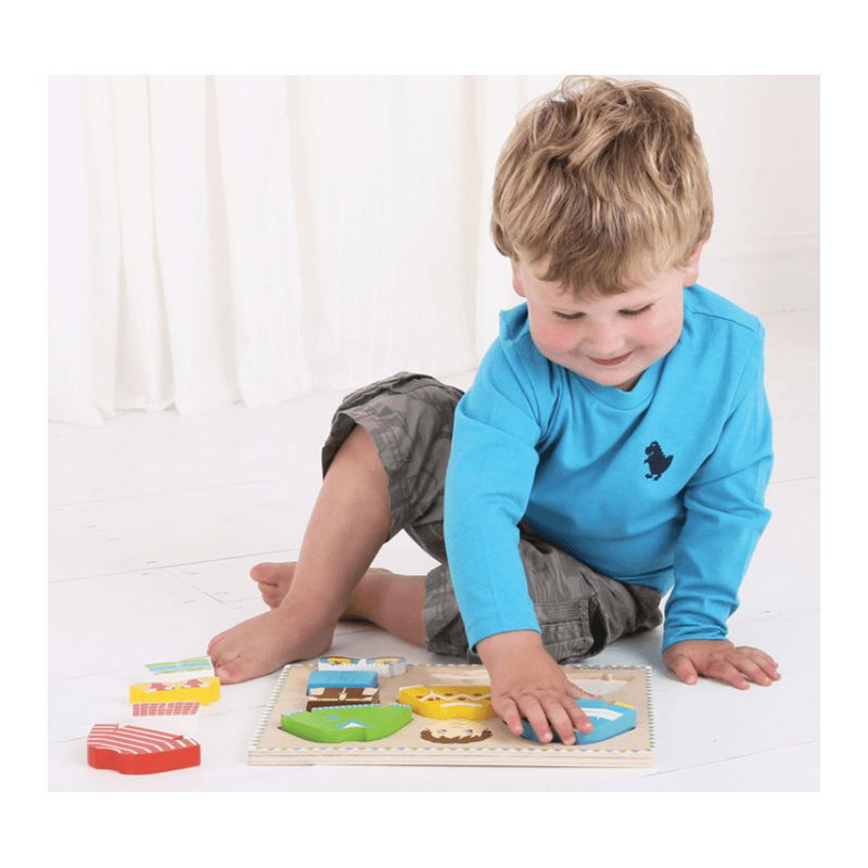 Dressing Boy Puzzle, Learning SPACE