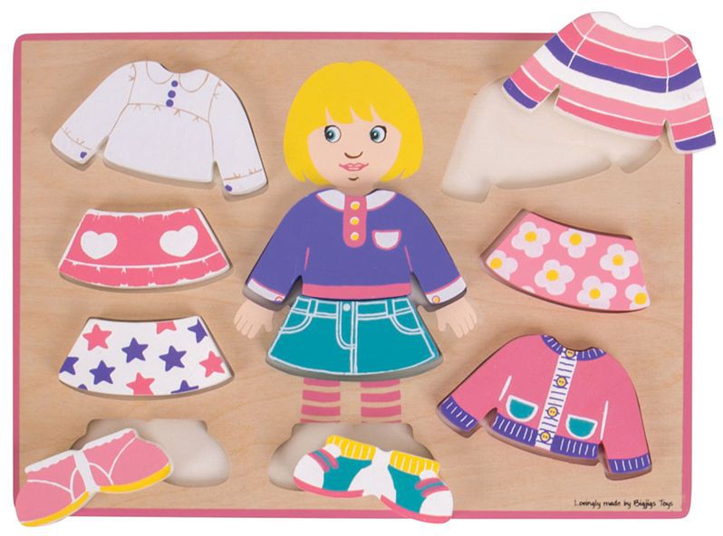 Dressing Girl Puzzle, Learning SPACE