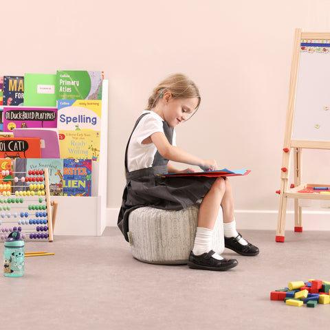 Driftwood Printed Stool Bean Bag Sets, Learning SPACE