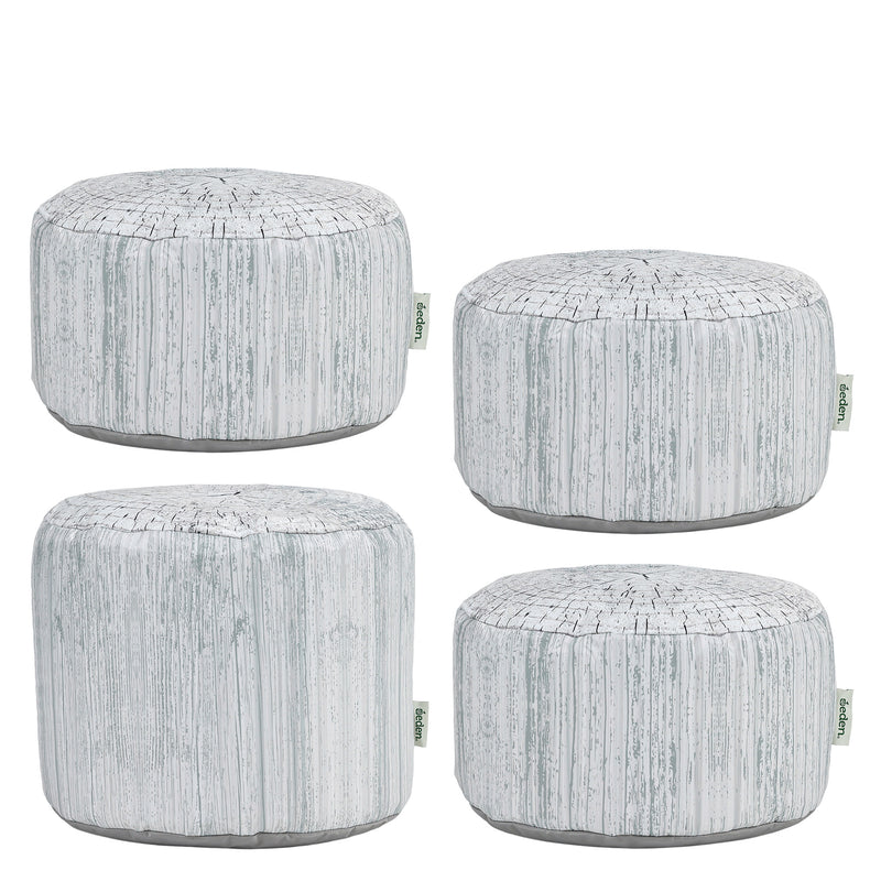 Driftwood Printed Stool Bean Bag Sets, Teacher Set (1 Large 3 Small) Learning SPACE
