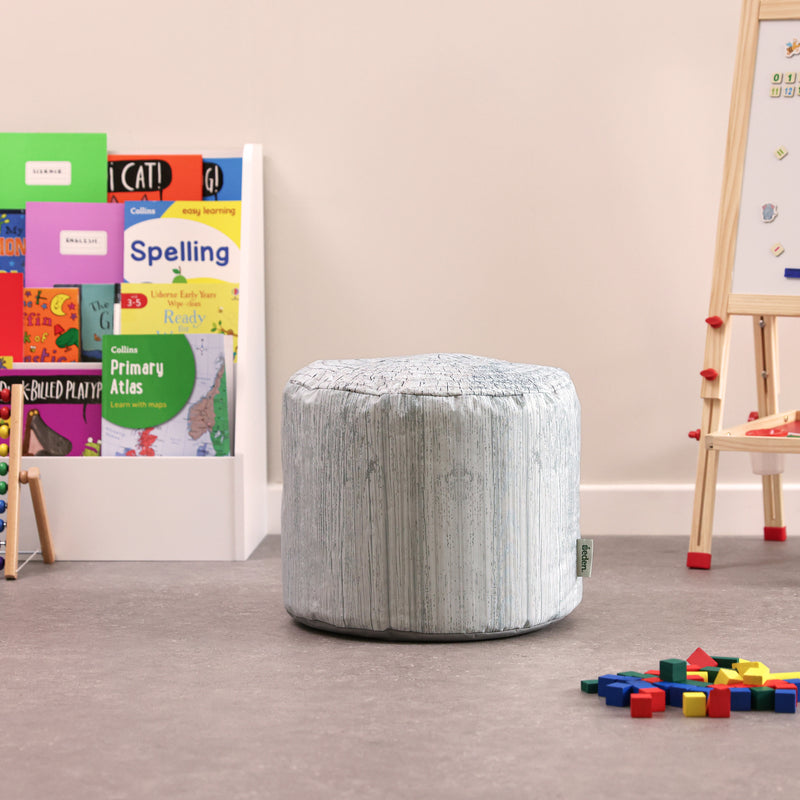 Driftwood Printed Stool Bean Bag Sets, Learning SPACE