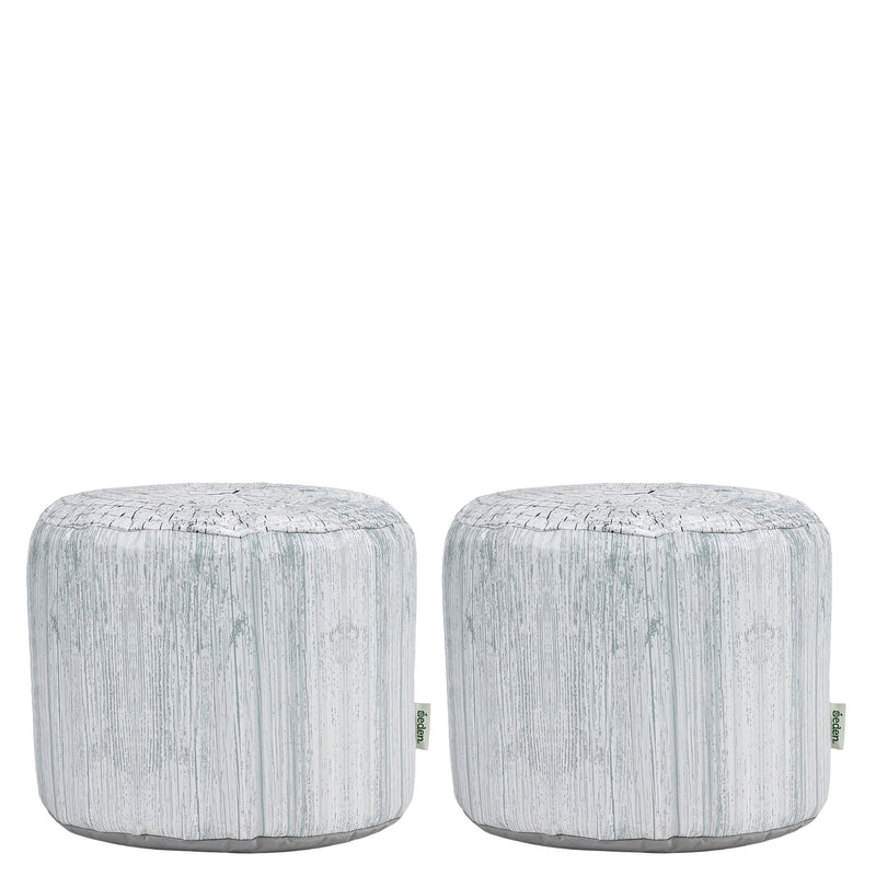 Driftwood Printed Stool Bean Bag Sets, Large set of 2 Learning SPACE