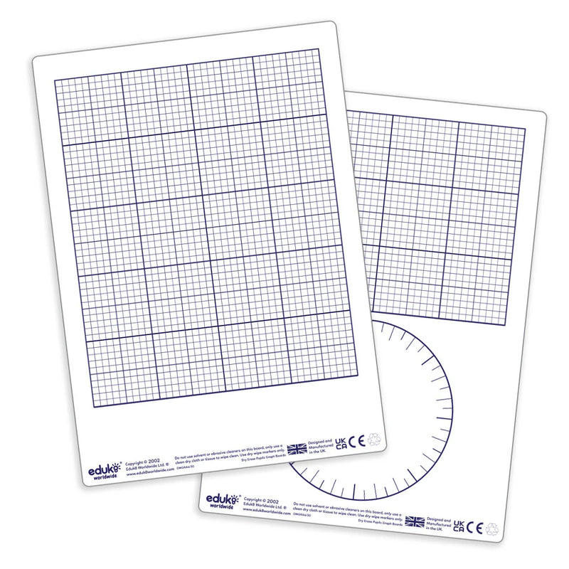 Dry Erase Graph Teachers A2+ Board, Learning SPACE