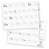 Dry Erase Handwriting Boards Pupils A4 Pack of 30-Dyspraxia,Early Years Literacy,Educational Classroom Materials,EDUK8,Learning Resources,Literacy,Primary Literacy-Learning SPACE